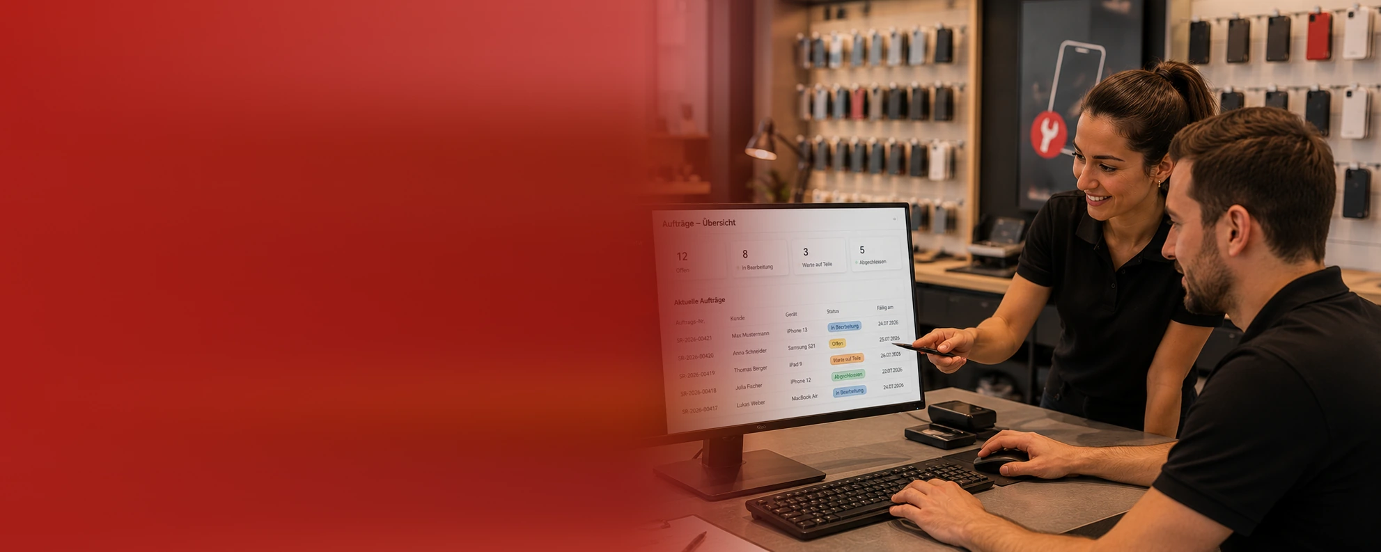 Service und Reparaturmanagement